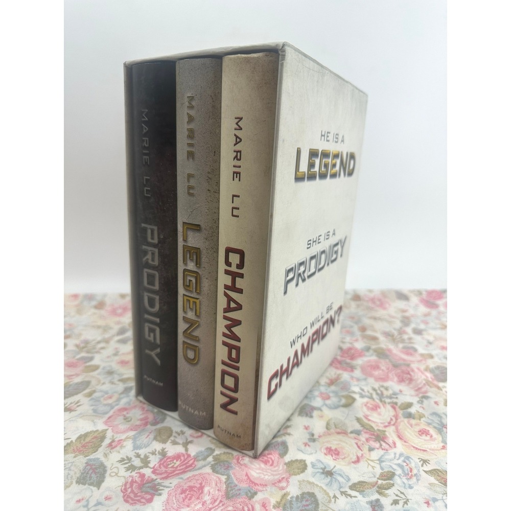 Marie Lu The Legend Trilogy Hardcover Box Set Legend Prodigy Champion 3 Books